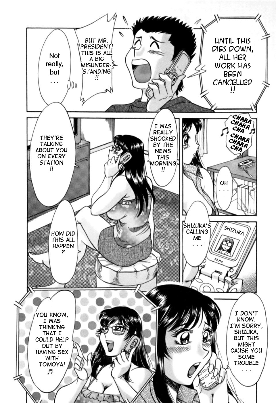 Hentai Manga Comic-My Mom, The Sexy Idol 2-Read-187